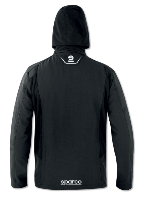 Giacca softshell sparco nera - immagine 2
