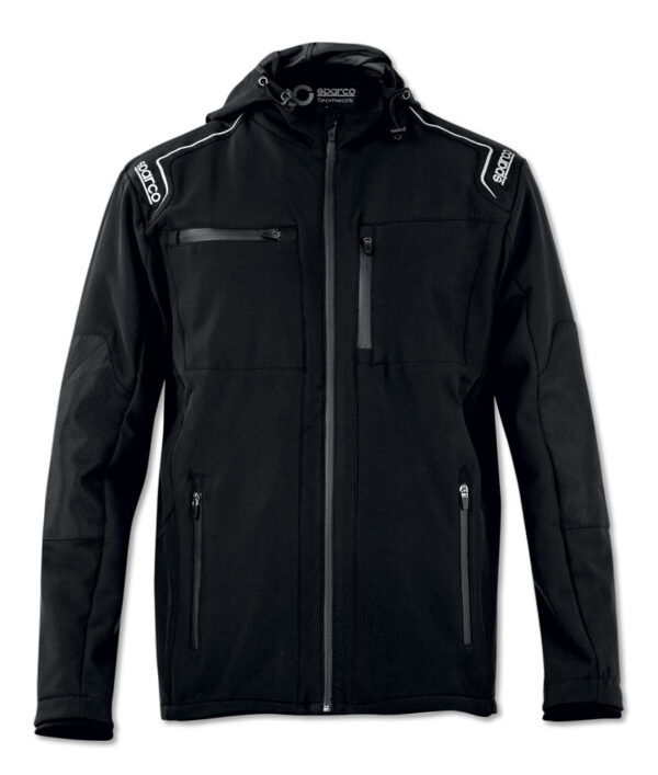 Giacca softshell sparco nera