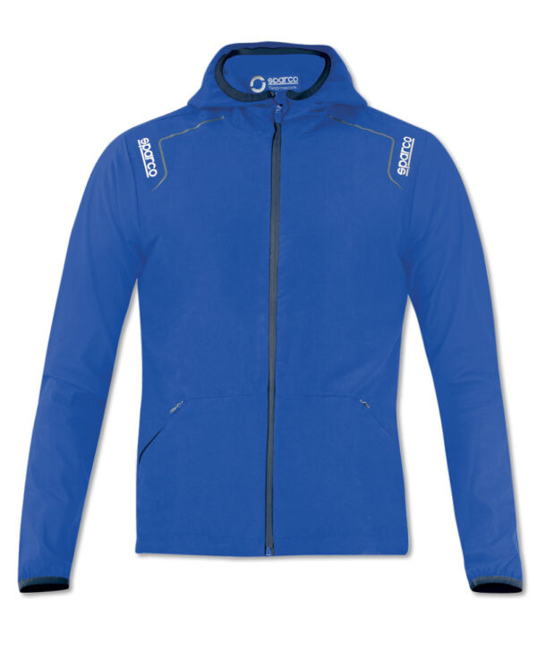 Giacca antivento wilson azzurro