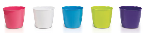 Vaso accademy lux d.11x10h col.ass.
