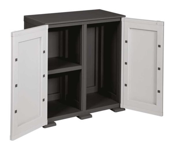 Armadio plastica simplex basso tontarelli 79x43x85,5h 1r.+vano bombola - immagine 2