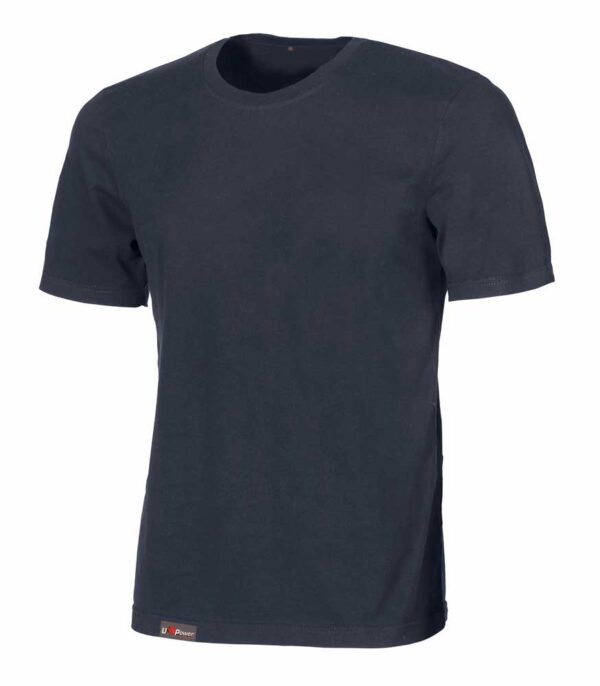 T-shirt linear deep blue