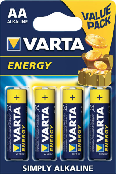 Varta Batteria Alkaline Energy Stilo AA