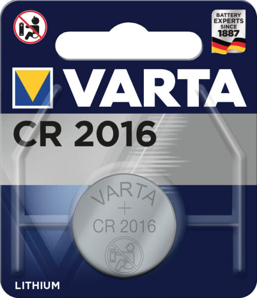 Varta Batteria Bottone CR2016