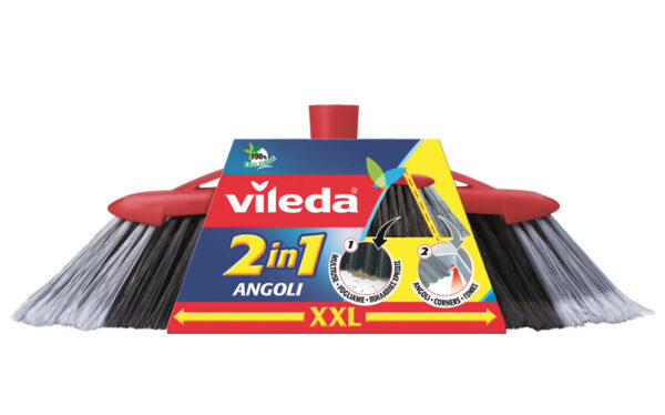 Scopa vileda 2 in 1 angoli