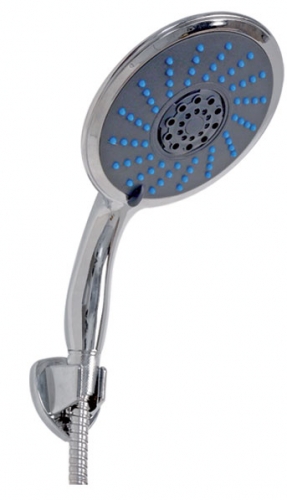 Soffione maxi doccia a 3 funzioni con supporto in ABS cromo