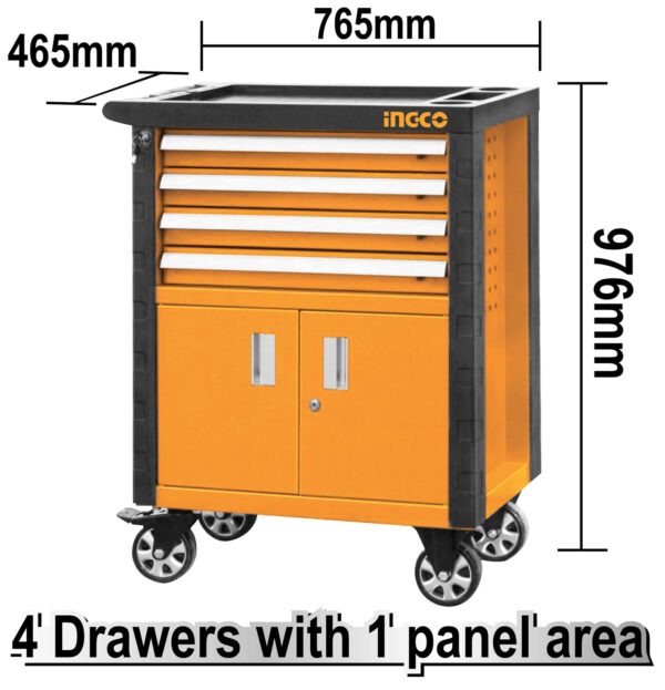 Carrello portattrezzi premium vuoto