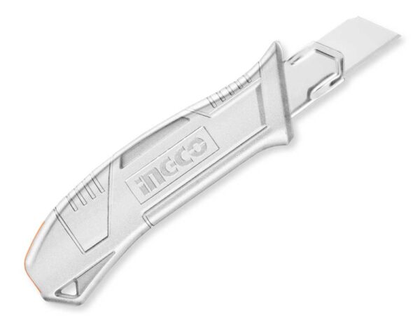 Cutter alluminio lama 18x100mm Ingco - immagine 2