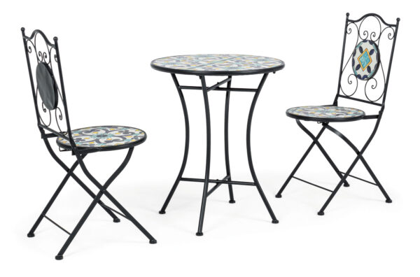Set ceramica mosaico 3p.positano
