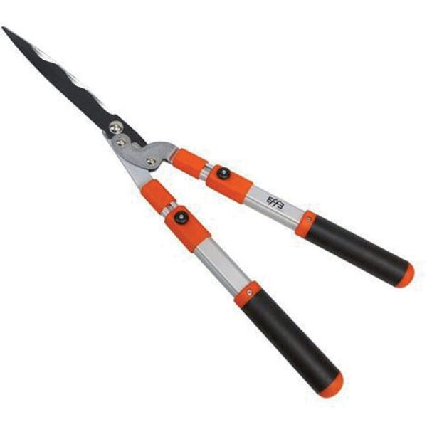 Forbici Siepi Lama Ondulata Manico Alluminio Telescopico 72-87CM
