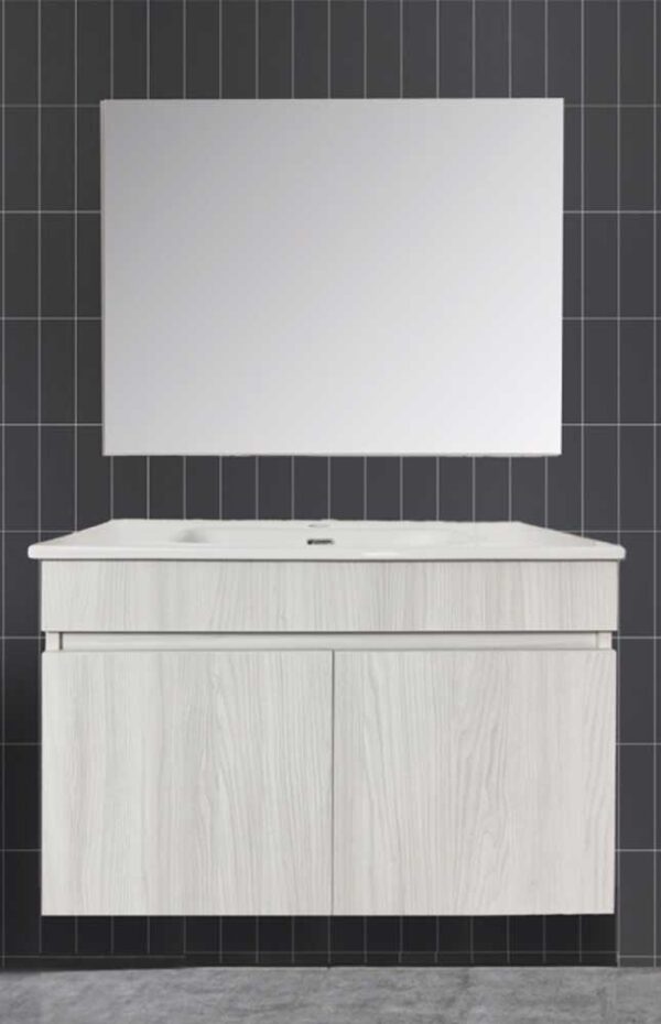 Mobile bagno sospeso due ante "CORTINA"