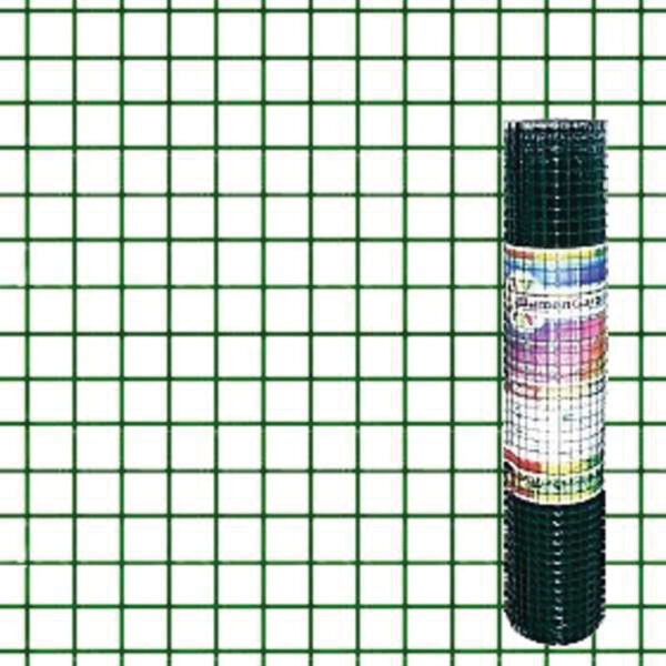 Rete quadra 12,5x12,5 zincata e plastificata h100 rotolo mt.25