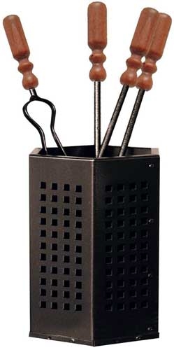 Gruppo camino quadri m.legno 20x50h