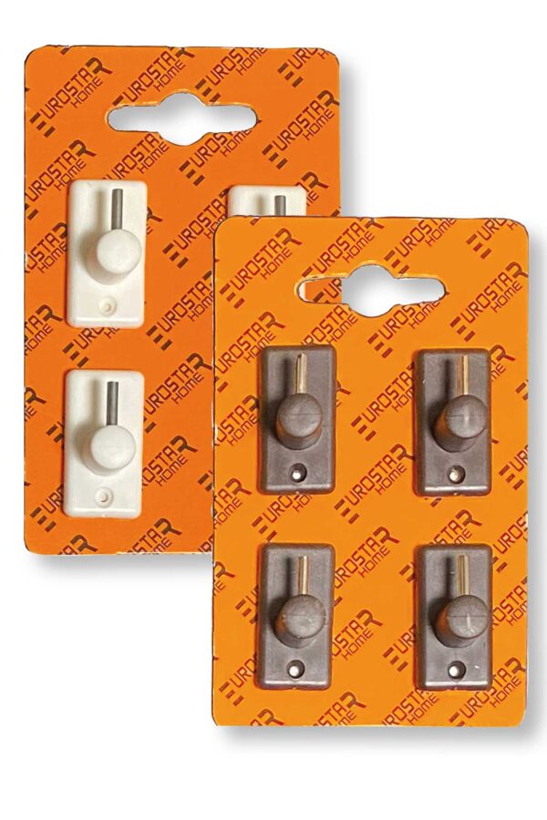 Gancio adesivo per tenda Briss Briss. Blister 4pz.