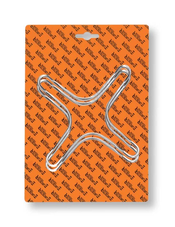 Rompifiamma cromato confezione: 2 pezzi blister