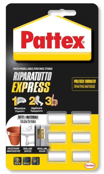 Pattex riparatutto express blister pz6x5gr.2668472