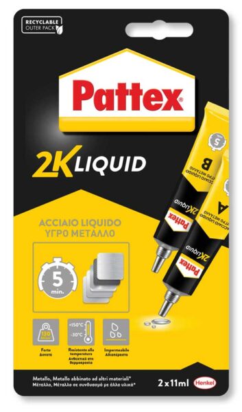 Pattex acciaio liquido gr.30 astuccio
