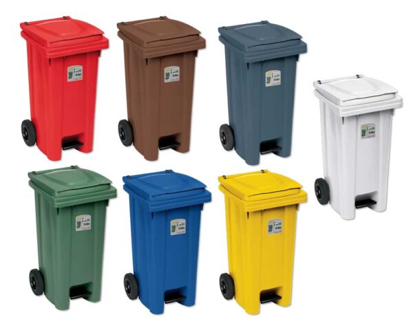 Bidone raccolta differenziata 120lt