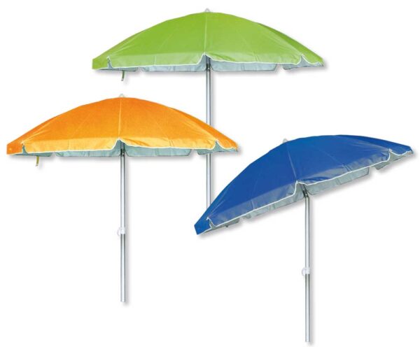 Ombrellone palo 32 8 stecche fiberglass cover poliestere d.cm.180