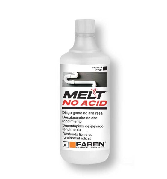 MELT NO ACID Disgorgante concentrato liquido 1 lt.