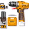 Trapano 2 batterie 12V c/valigetta