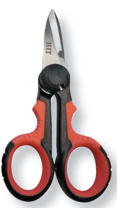 Forbici Elettricista Ausonia - Professionali, Spellacavi, Lame Forgiate In Acciaio