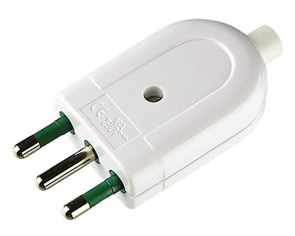 Spina 16A 250V S17 Bianco