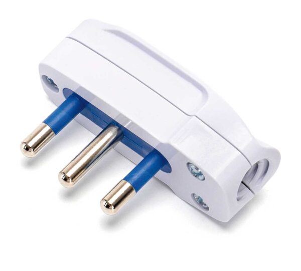 Spina 16A 250V SPA17 Bianco