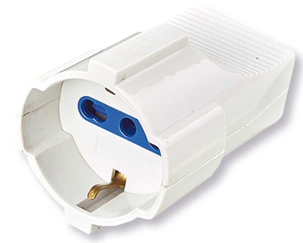 Presa 16A 250V 1 Via P40 Bianco