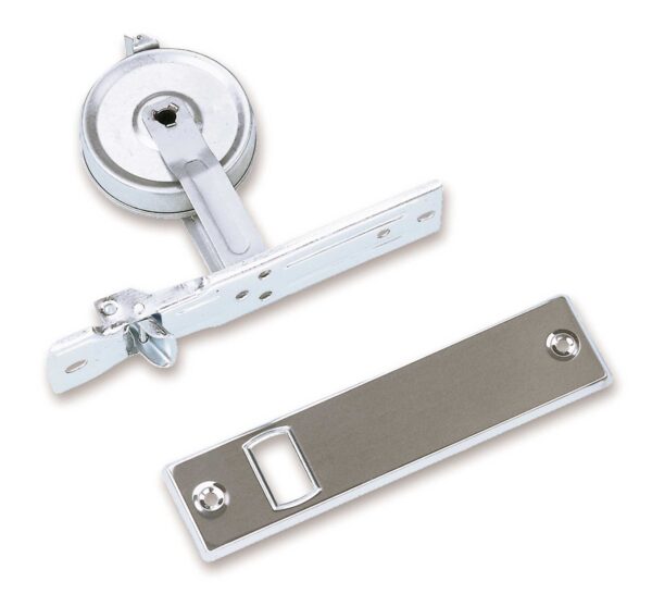 Avvolgitore con placca in acciaio inox