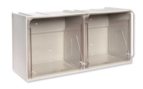 Cassettiera Crystal box cb 50/5s - 2 cassetti mm.600x240x300