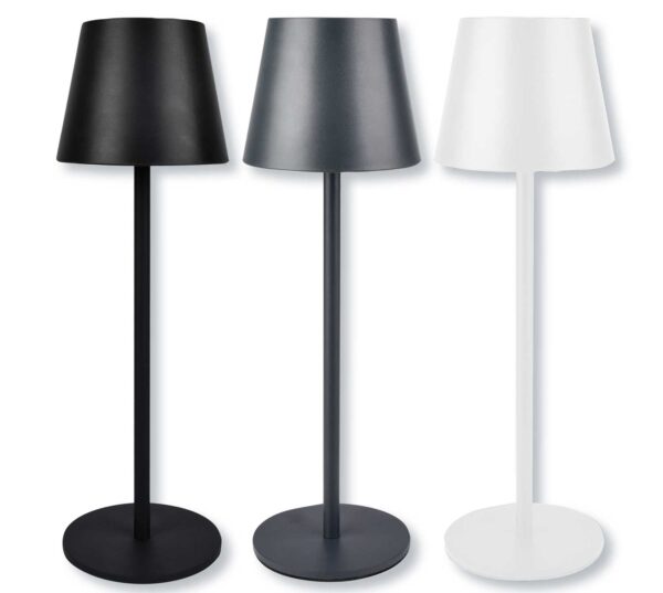 Lampada da tavolo ricaricabile "Audrey"