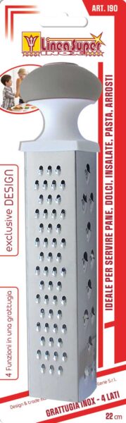 Grattugia 4 funzioni inox Linea Super