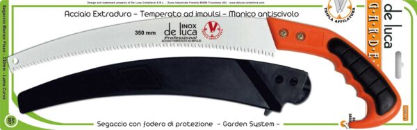Segaccio con fodero lama curva mm 330