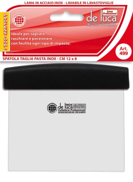 Spatola taglia pasta cm.12x8 Linea Professional