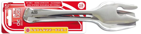 Pinza da portata per arrosto acciaio inox cm.24