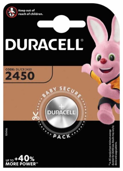 Duracell electronics CR2450