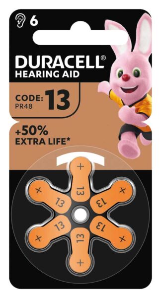 Duracell acustica Easy Tab 13 arancio