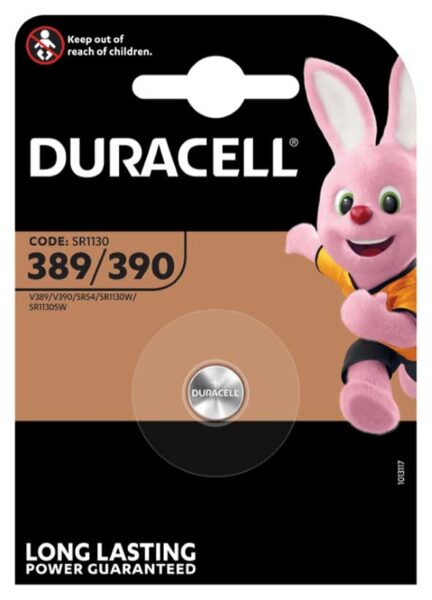 Duracell orologio 389/390