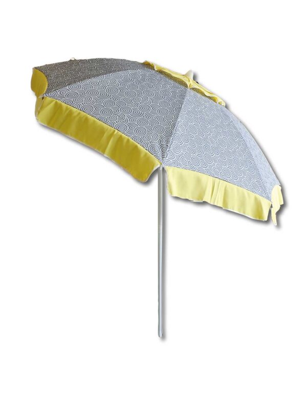 Ombrellone palo 32 8 stecche fiberglass cover poliestere d.cm.200 - immagine 2