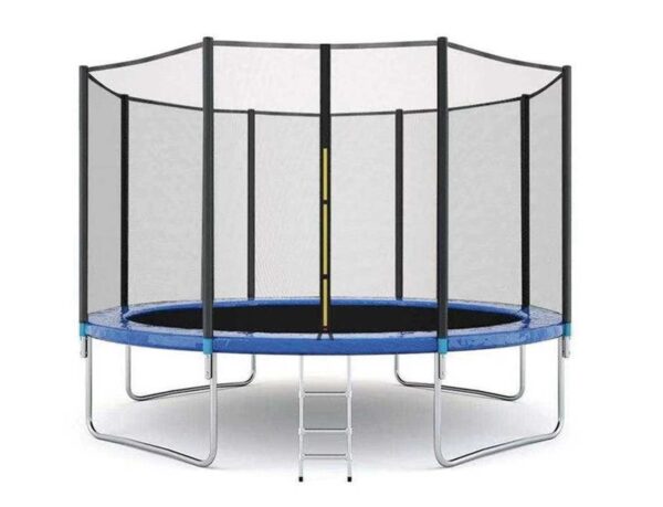 Trampolino elastico diametro 3,06 metri steel tube diametro 38 mm.