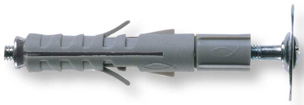 Tassello Nylon con distanziale e vite TSC 'SB' 9X52 (PZ.100)