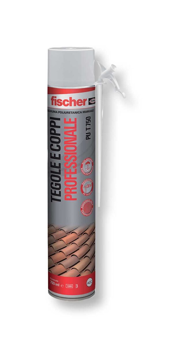 Schiuma Poliuretanica coppi e tegole manuale 750ML 'PU T 750'