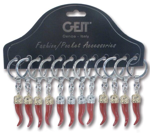 Cartella 12 portachiavi HC-MIDI-HORN