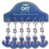 Cartella 6 portachiavi Floating Anchor multistrato galleggianti