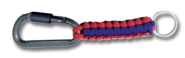Cartella 6 portachiavi Cord-Band Hook in cordino ass. Neon - immagine 2