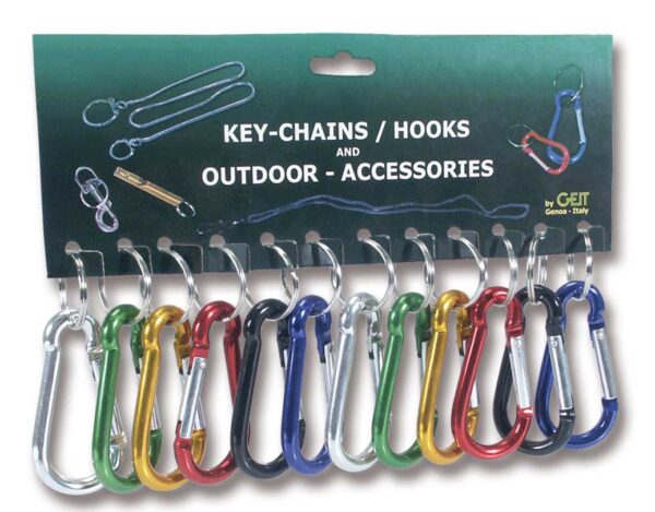 Cartella 12 ganci 7-Shape G Simple misura 6 colori assortiti