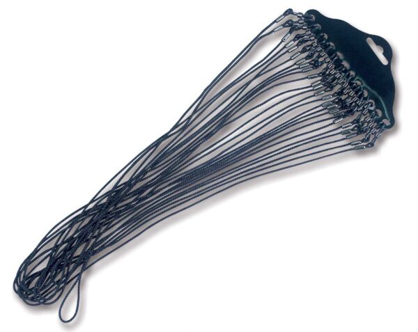 Cartella 12 cordini occhiali Thin colore nero
