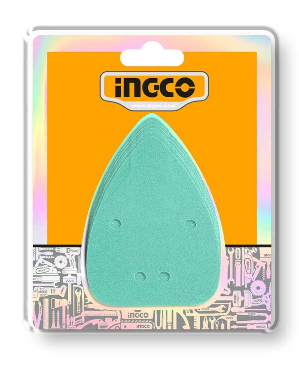 Set 50 carta abrasiva triangolare 93x133MM - immagine 2