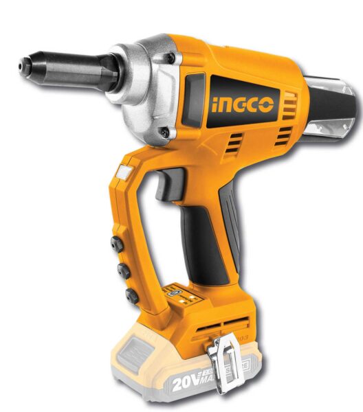 Rivettatrice 20V a batteria Nuda